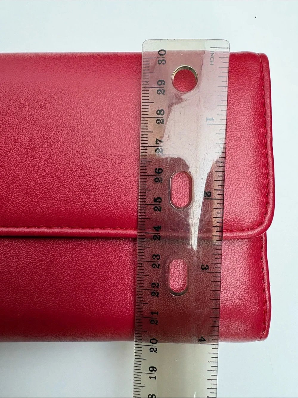 Time and Tru Red Wristlet Clutch wallet/ women’s wallet new
